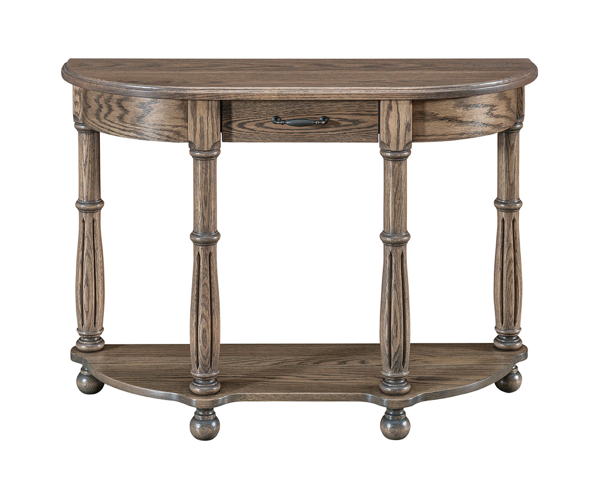 Royal Ridge Half Oval Table