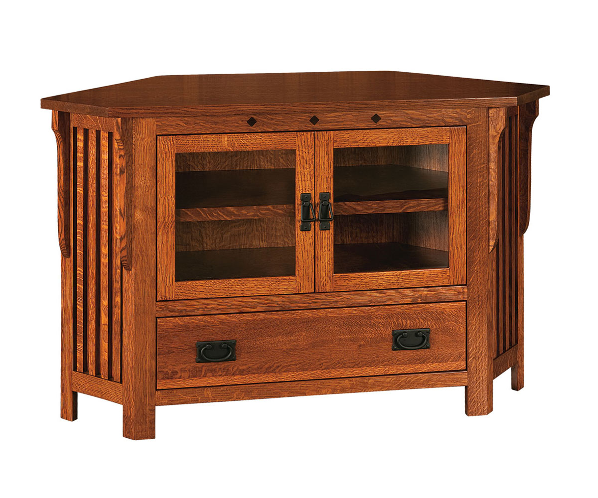 Royal Mission Corner Cabinet - 51"W