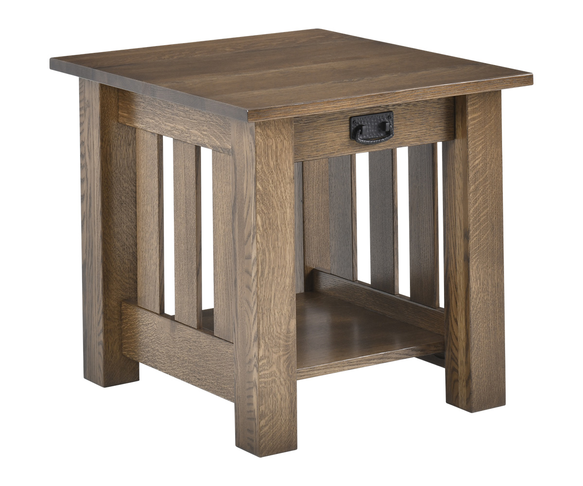 Timber Mission End Table