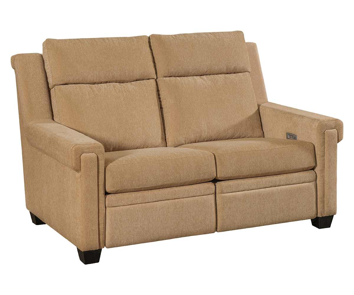 Remington Power Loveseat Recliner With Tilt Headrest