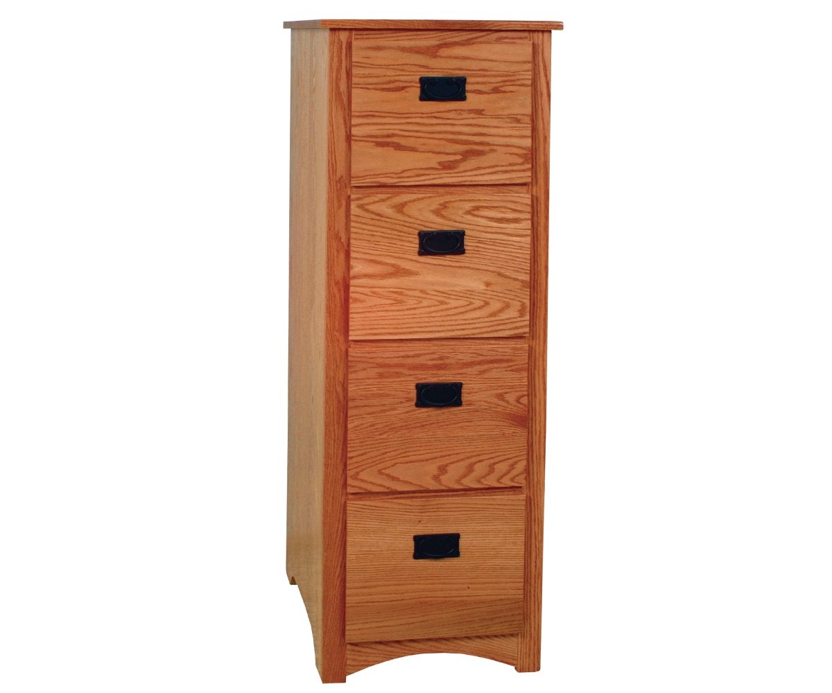Mission 4 Drawer File Cabinet