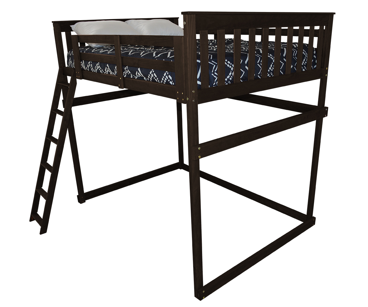 Loftbed With Side Ladder - Full