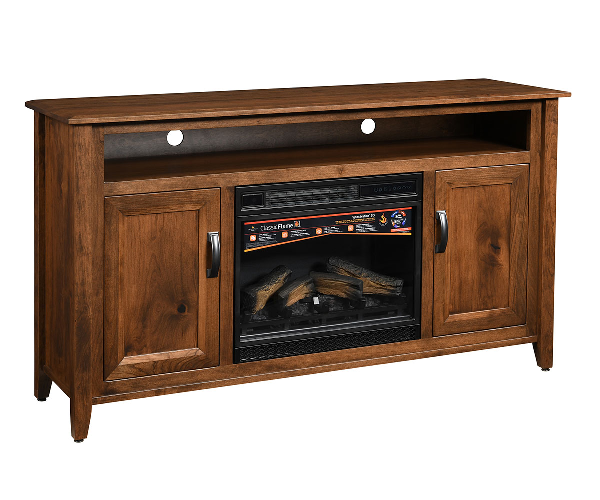 Ventura Fireplace TV Stand - 60"W