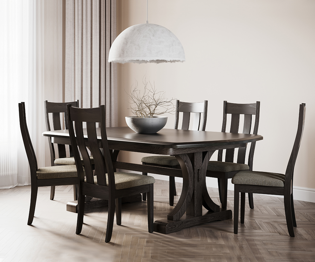 Grady Double Pedestal Dining Collection
