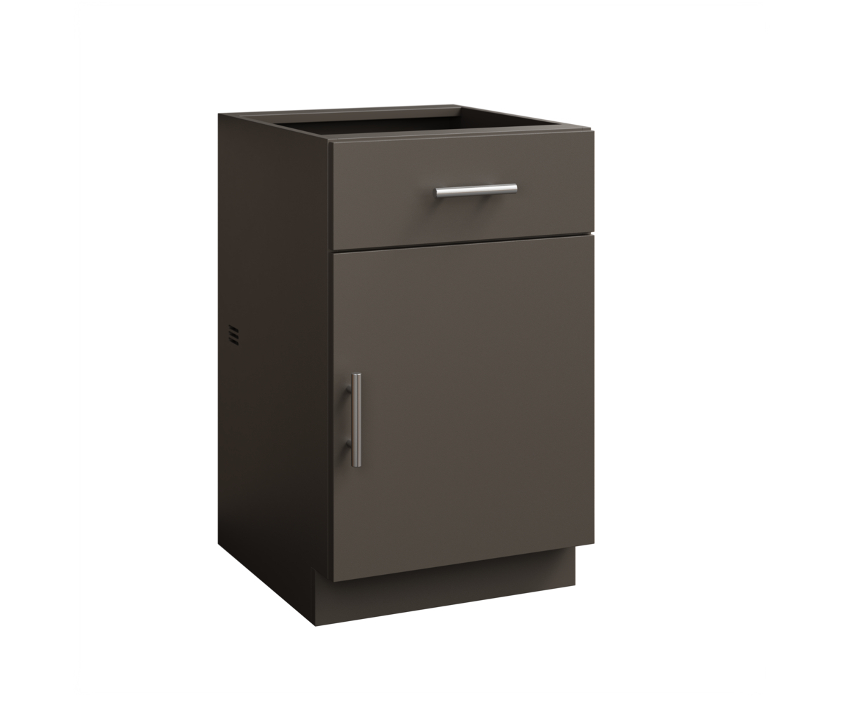 1 Drawer 1 Door Cabinet - 21"W