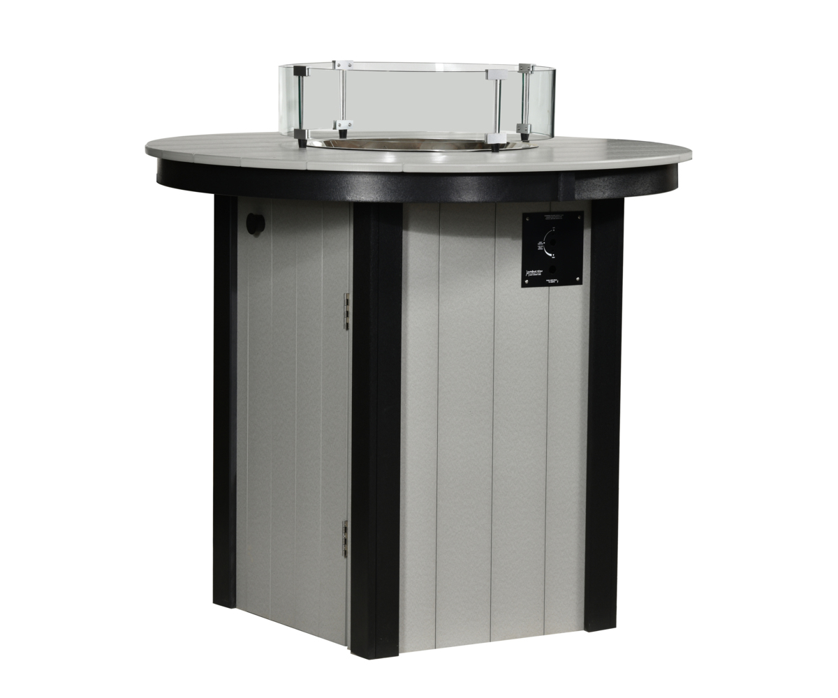 Lina 48" Round Fire Pit Balcony Height - 36"H