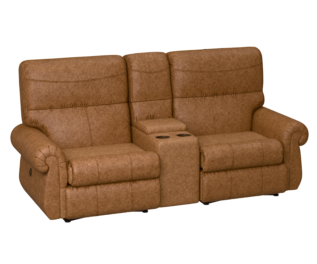 Princeton Reclining Loveseat With Console
