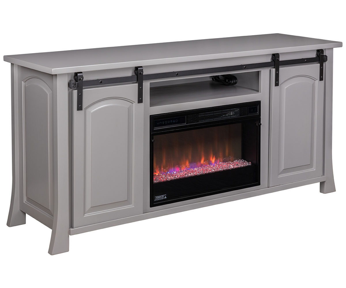 Conrad Fireplace Entertainment Center - 67¼"W