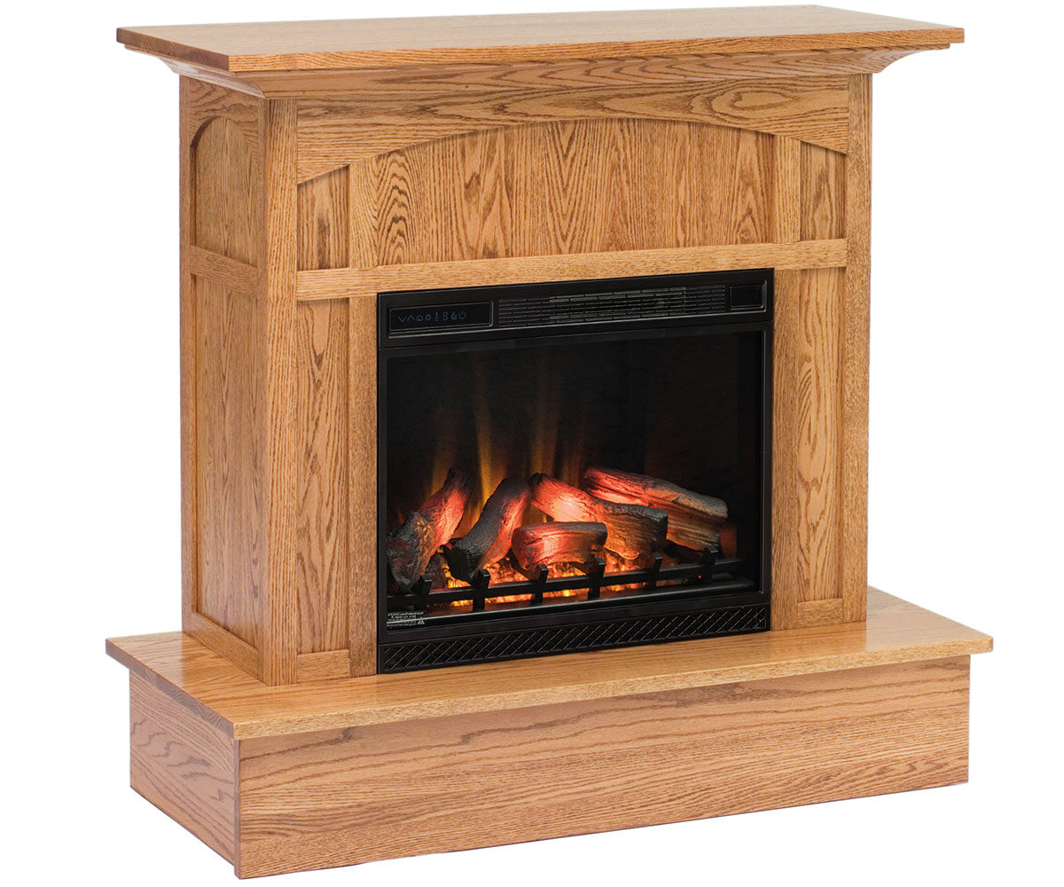 Mission Fireplace