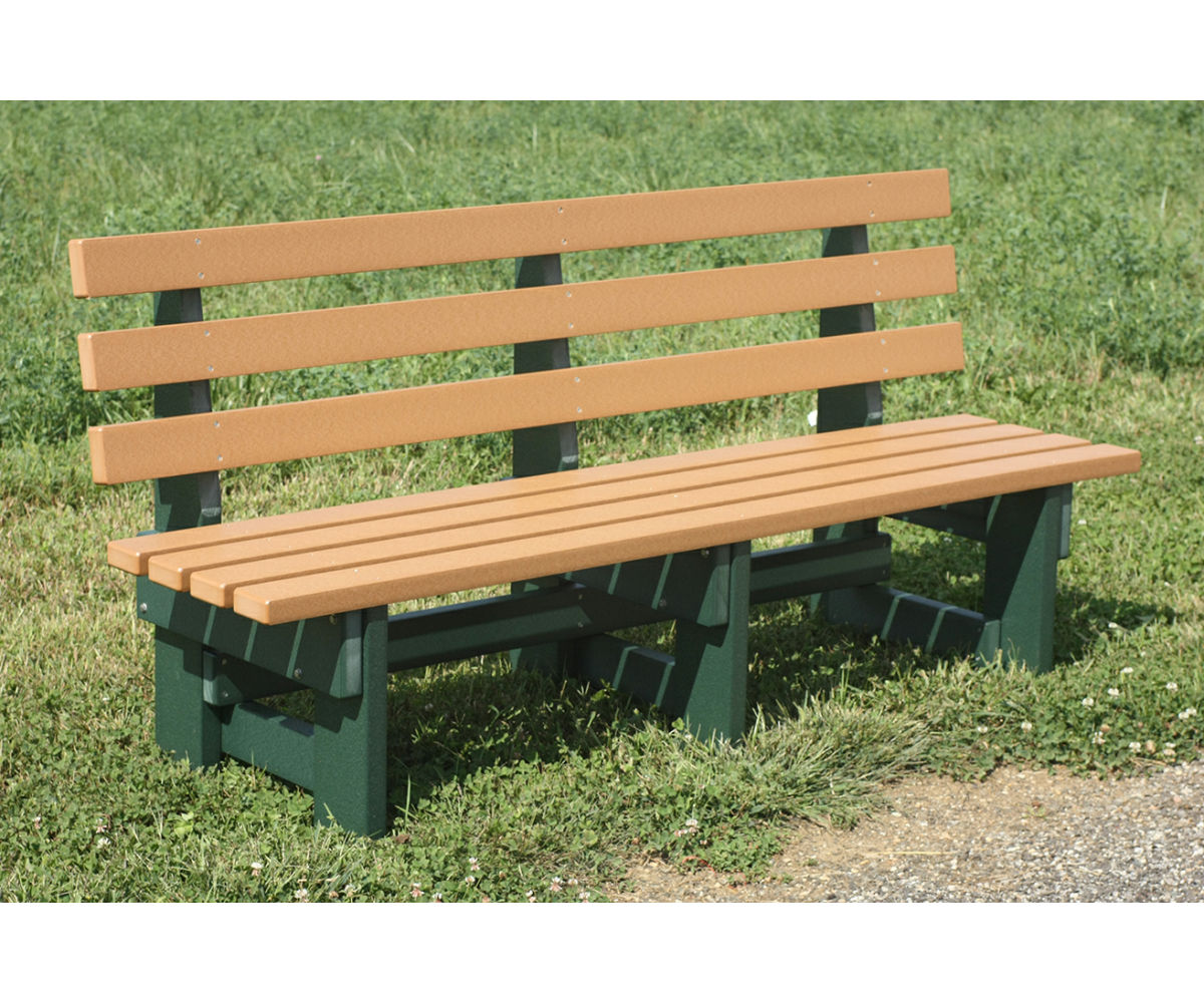 Commercial Park Bench - 6'