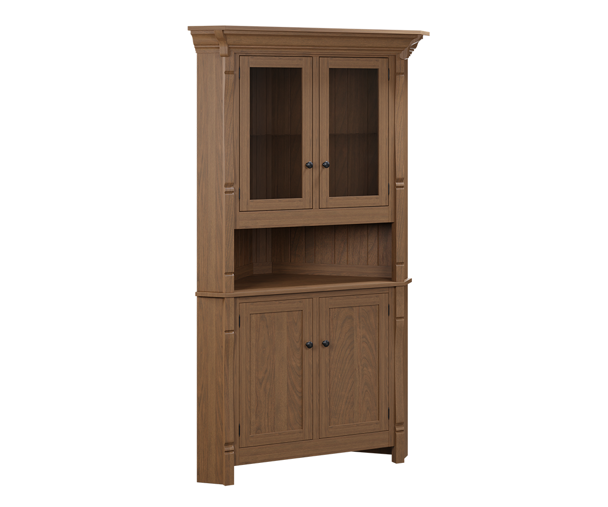 Ashville Corner Hutch