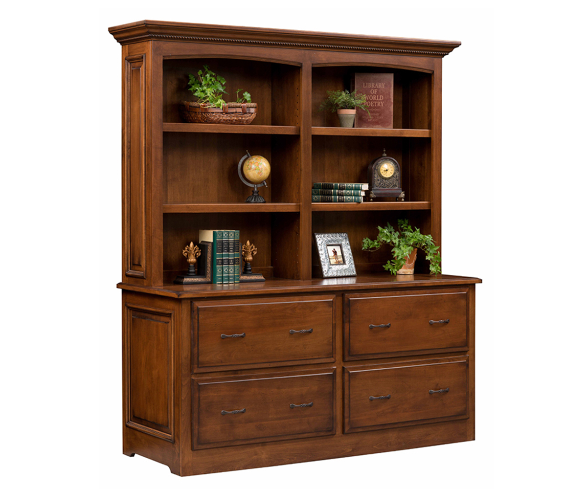 Liberty Double Lateral File and Bookshelf