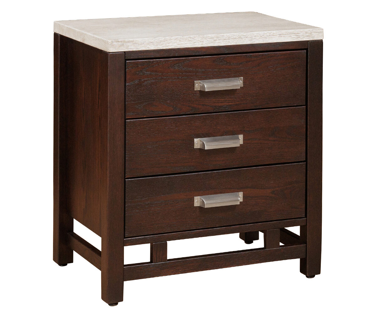Rexford 3 Drawer Night Stand
