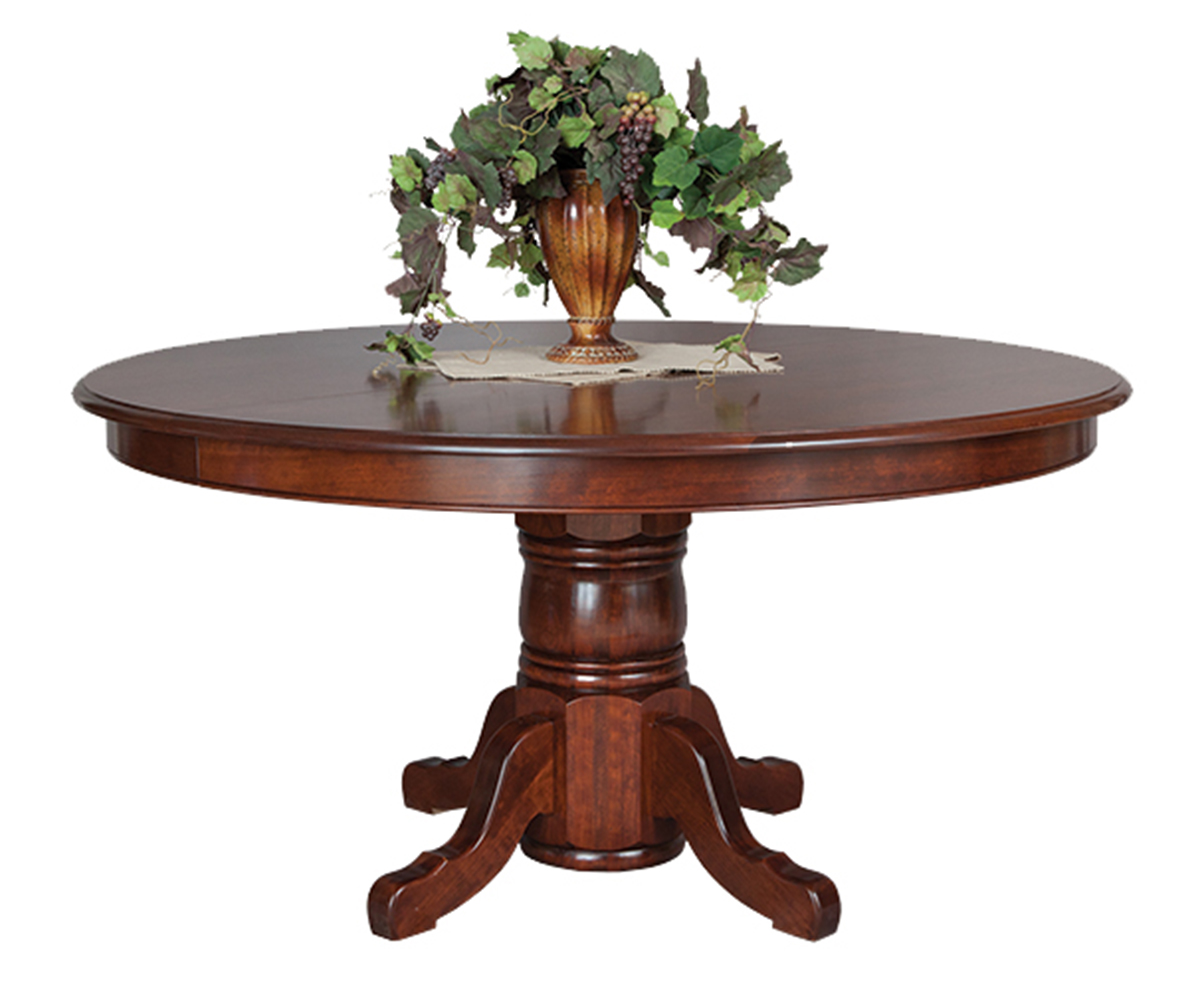 Traditional Single Pedestal Table