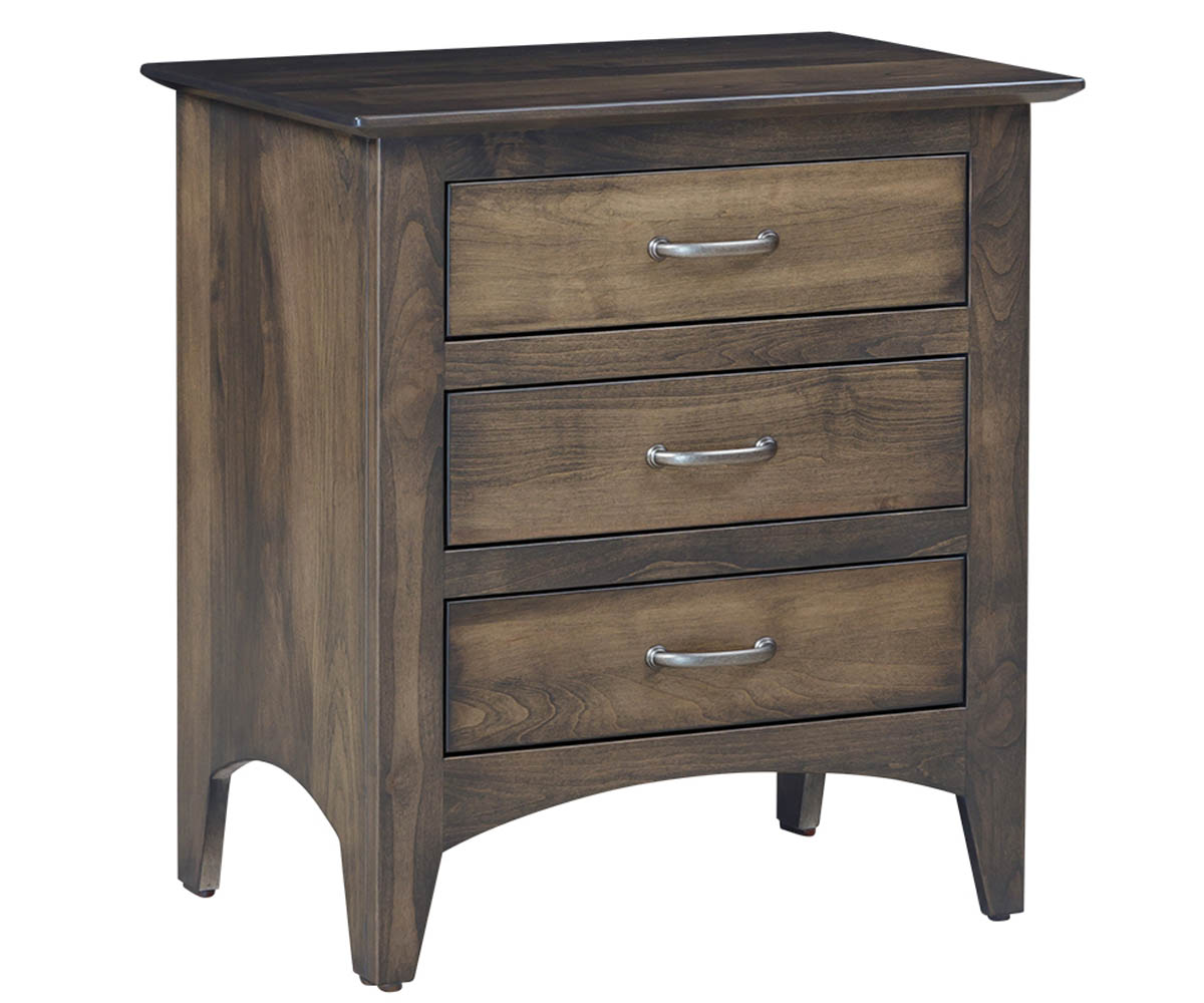 Chelsea 3-Drawer Nightstand