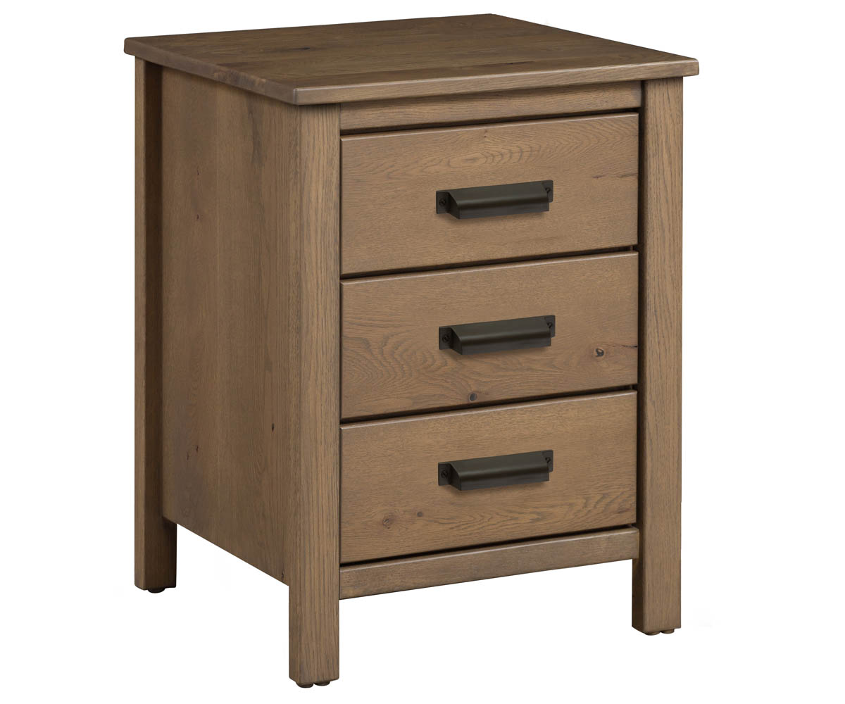 Lakeville 3 Drawer Nightstand