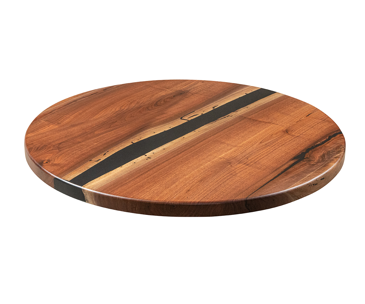 Black Walnut Round Slab