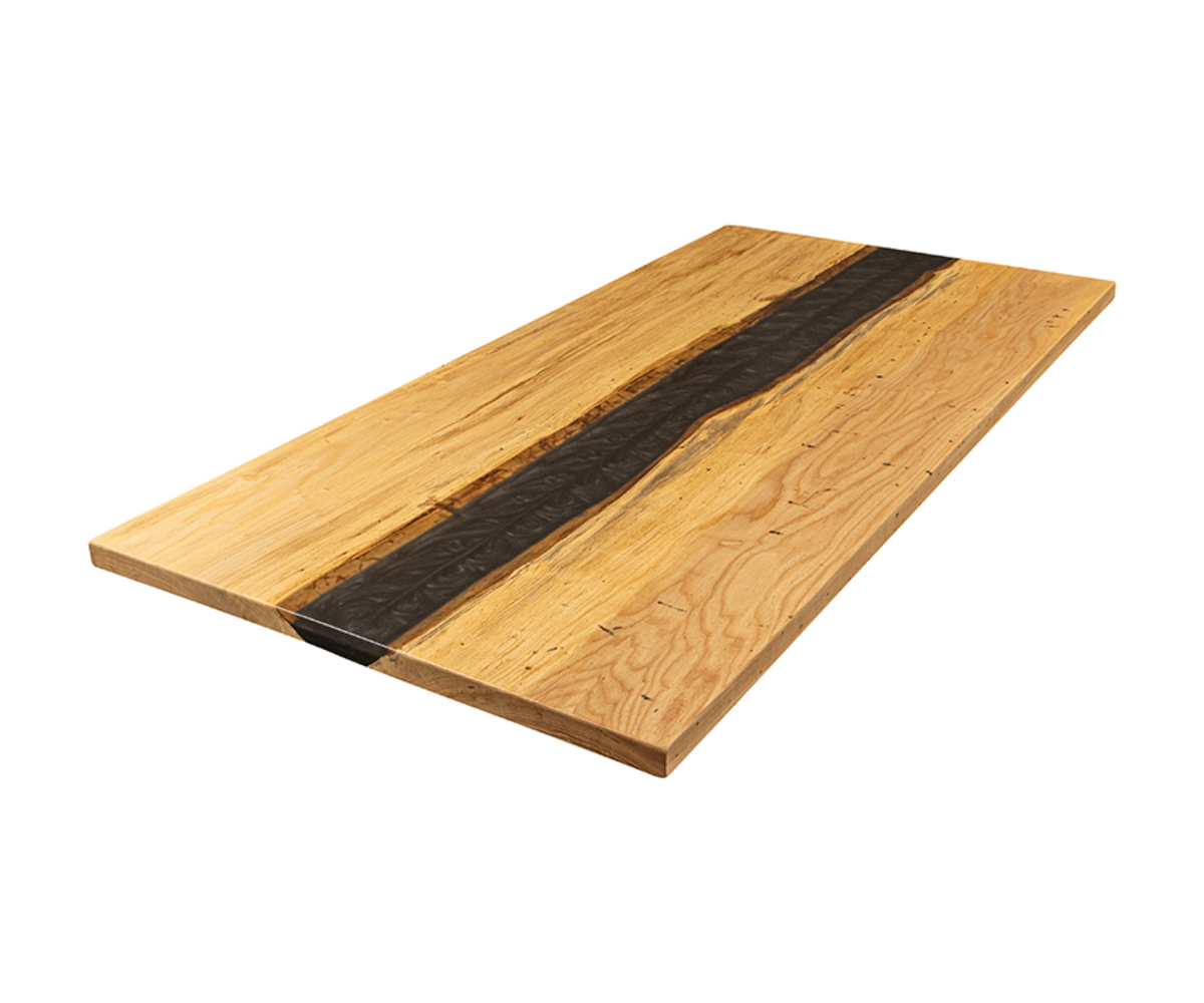 Grey Swirled Ash Slab