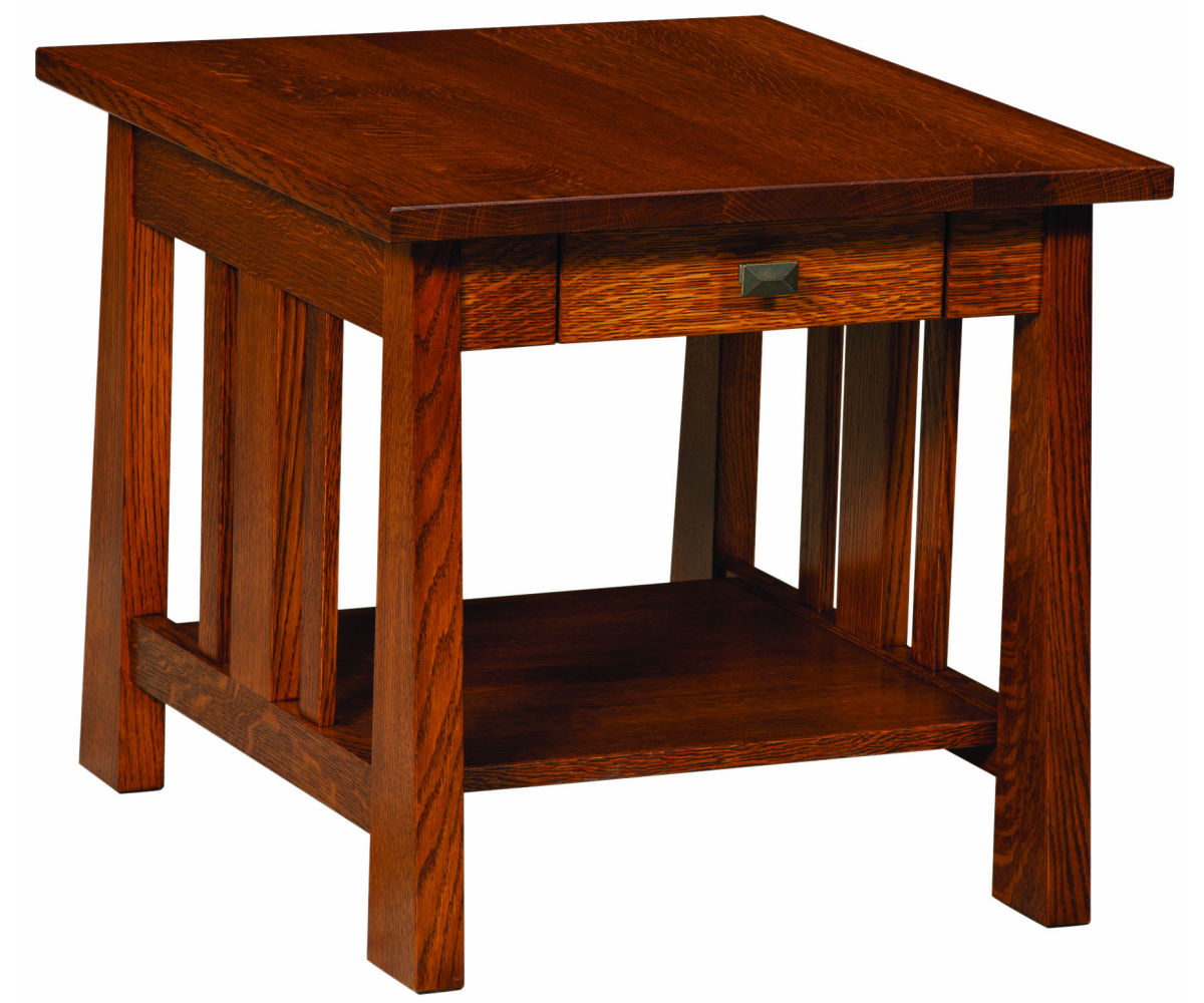 Freemont Mission Open End Table - 24"W