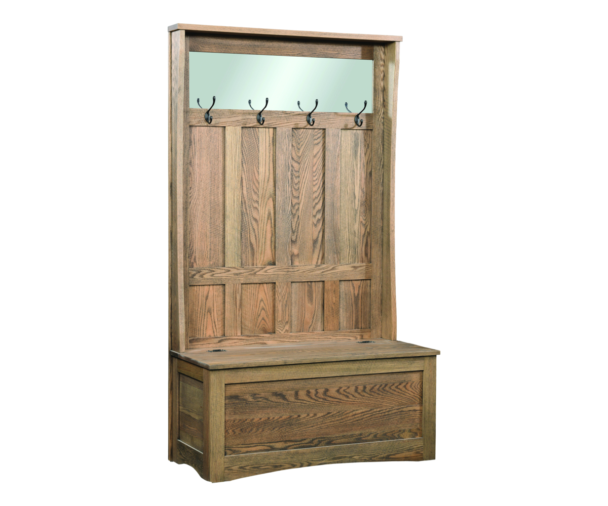 Shaker Hall Seat - 42"W