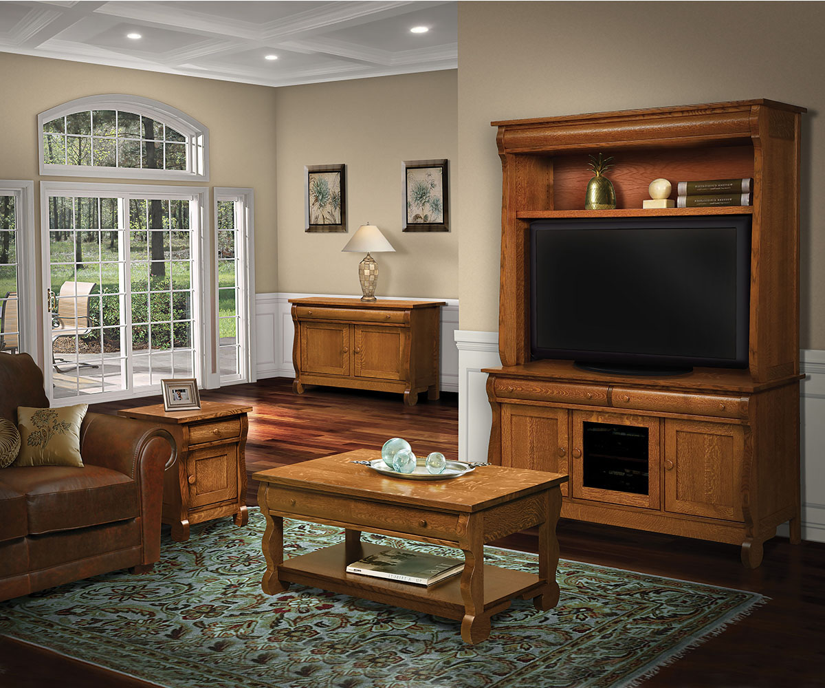 Old Classic Sleigh Living Room Collection