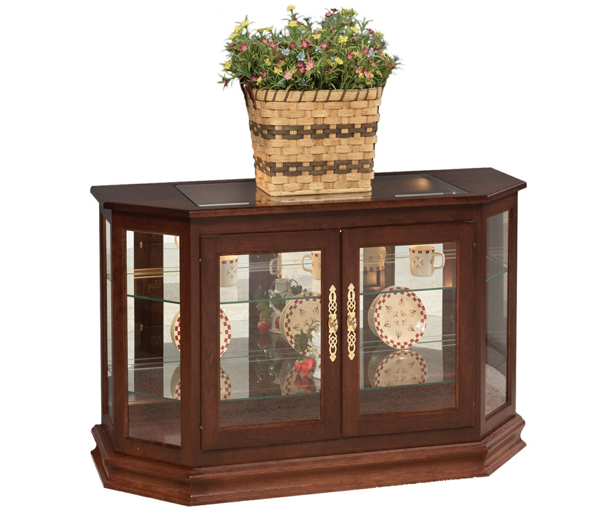 Angled Large Console Curio