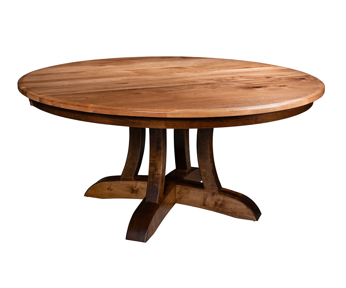 Silverton Round Table - Solid Top