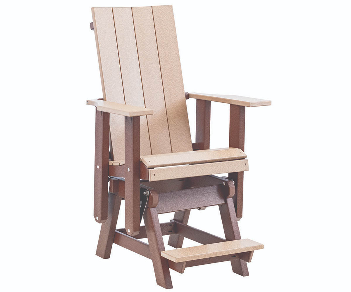 Modern Counter Height Glider