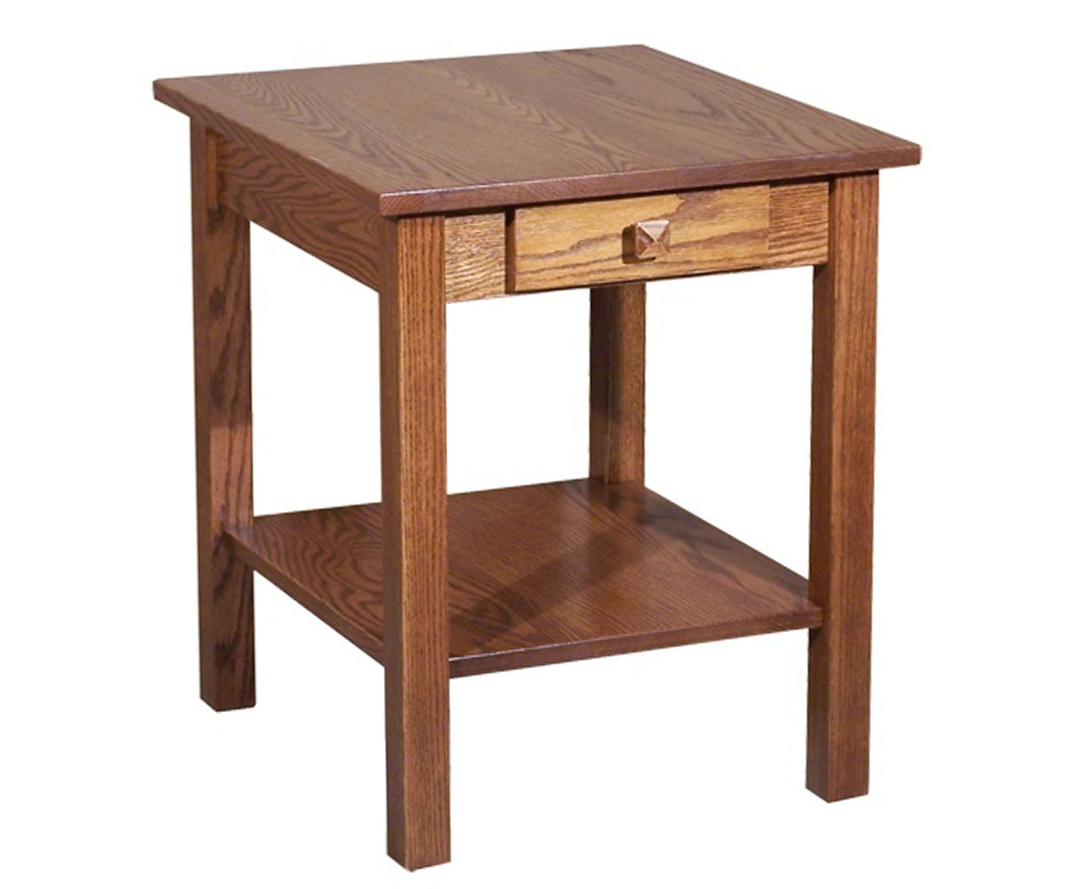 Mission End Table