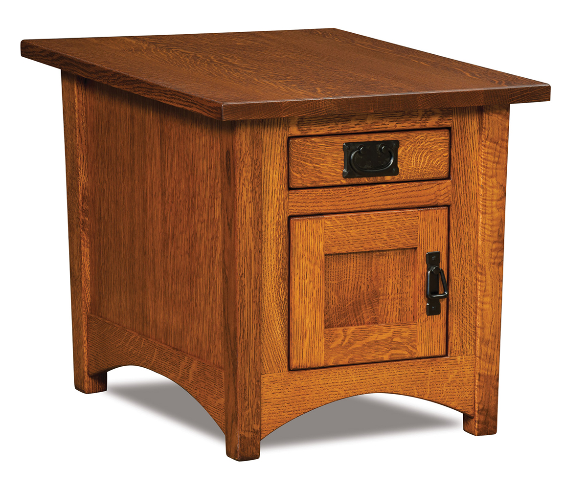 Arts & Crafts End Cabinet