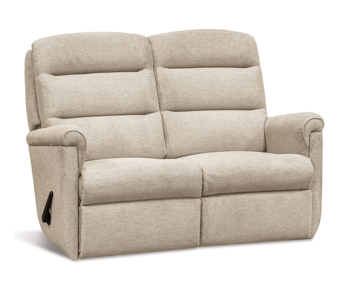 Lil' Manhattan Reclining Wallhugger Loveseat - 50"