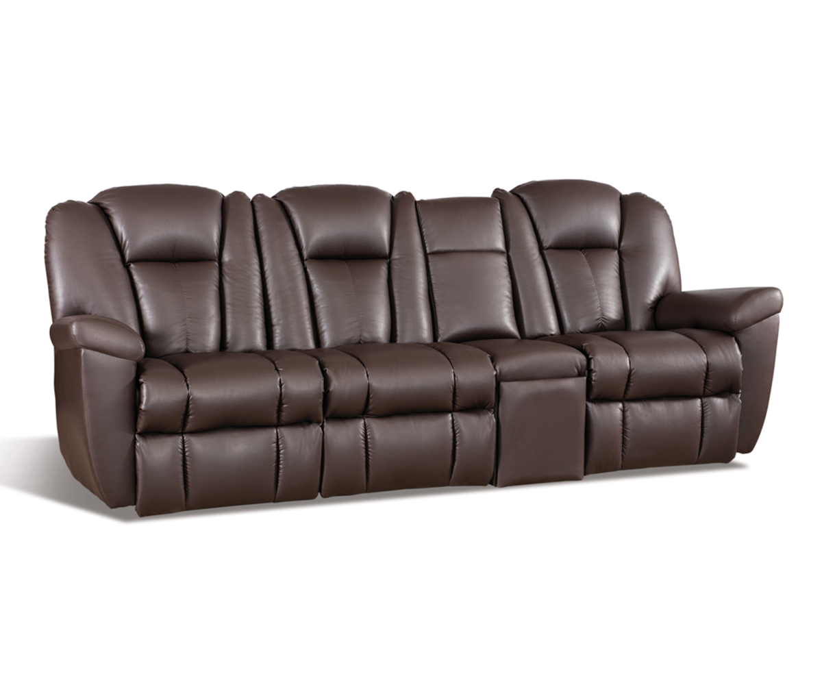 Dutch Boy Wallhugger Reclining Sofa With Extra Theater Seat - 100"