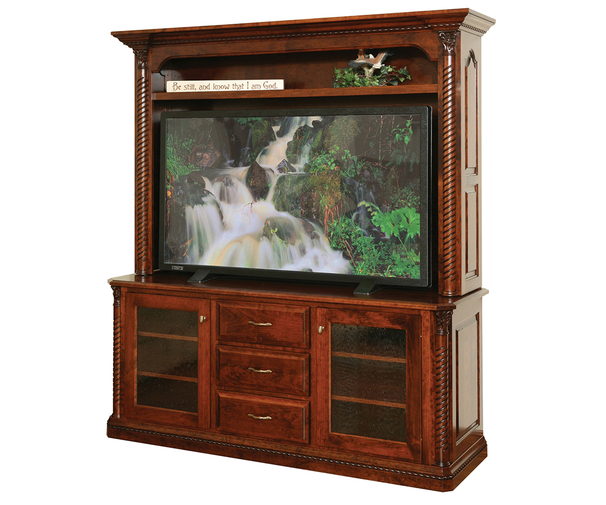 Lexington TV Stand and Hutch