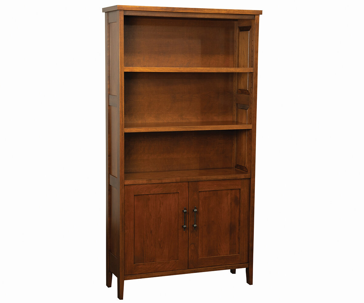 Pierre 36" Bookcase With Doors