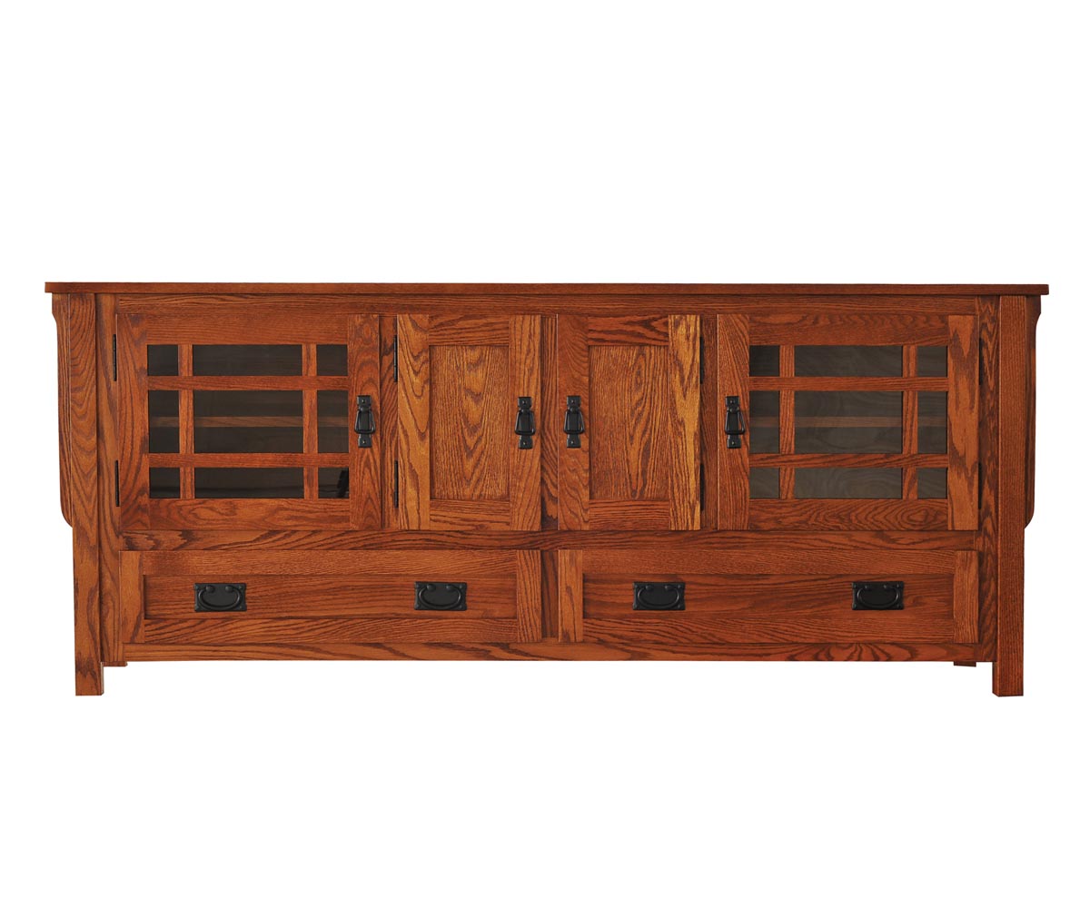 Large Mission TV Stand