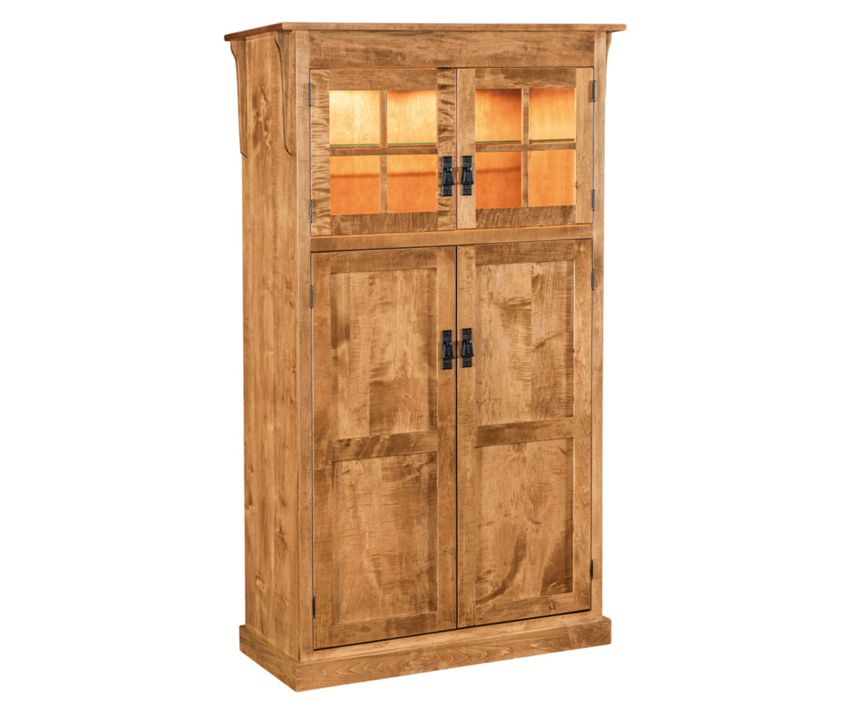 Heritage Mission Pantry - 72"H