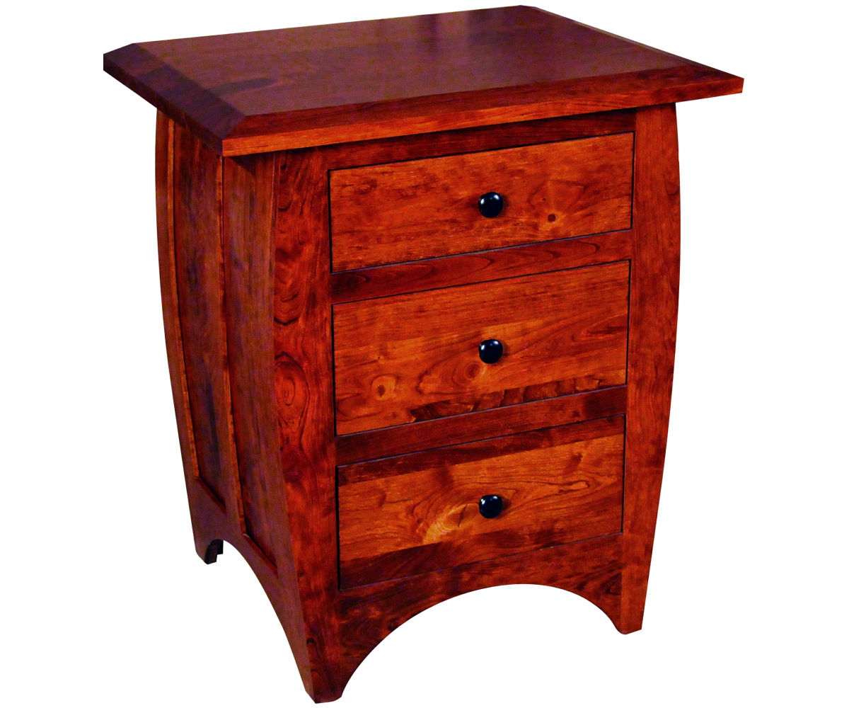 Hillsdale 3 Drawer Nightstand