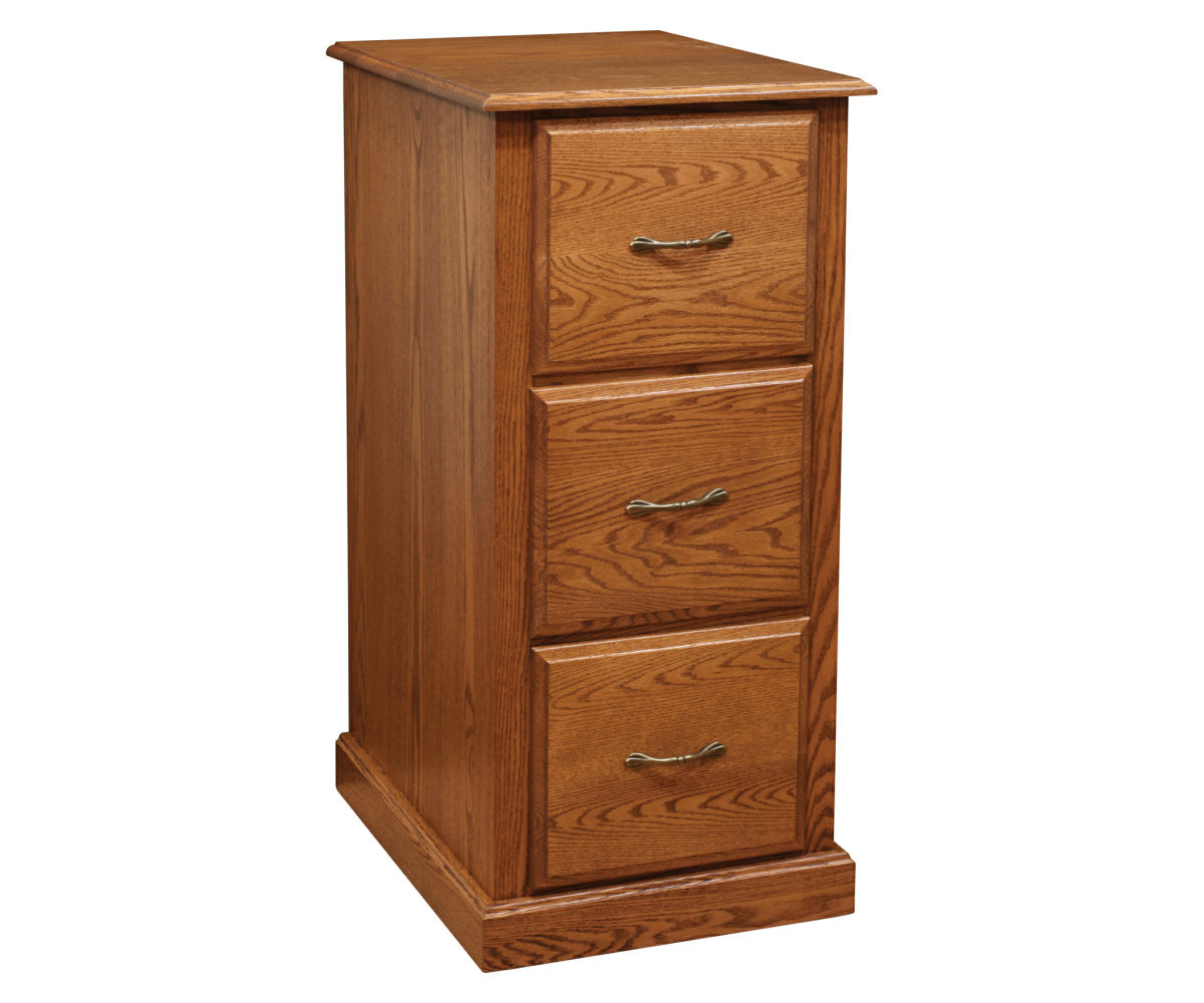 Traditional 3 Drawer Letter File Cabinet