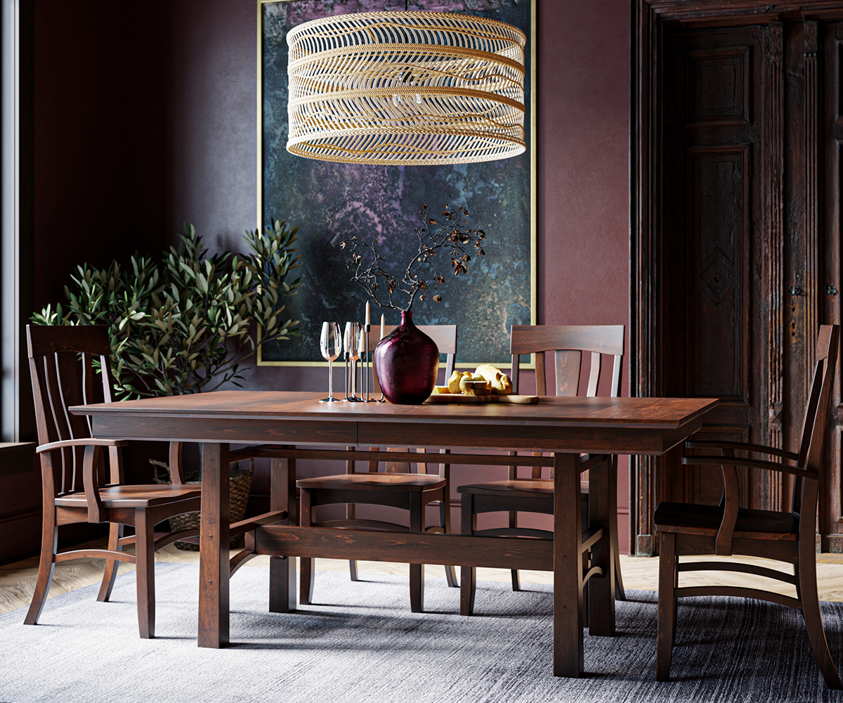 Bridgeport Trestle Table Collection