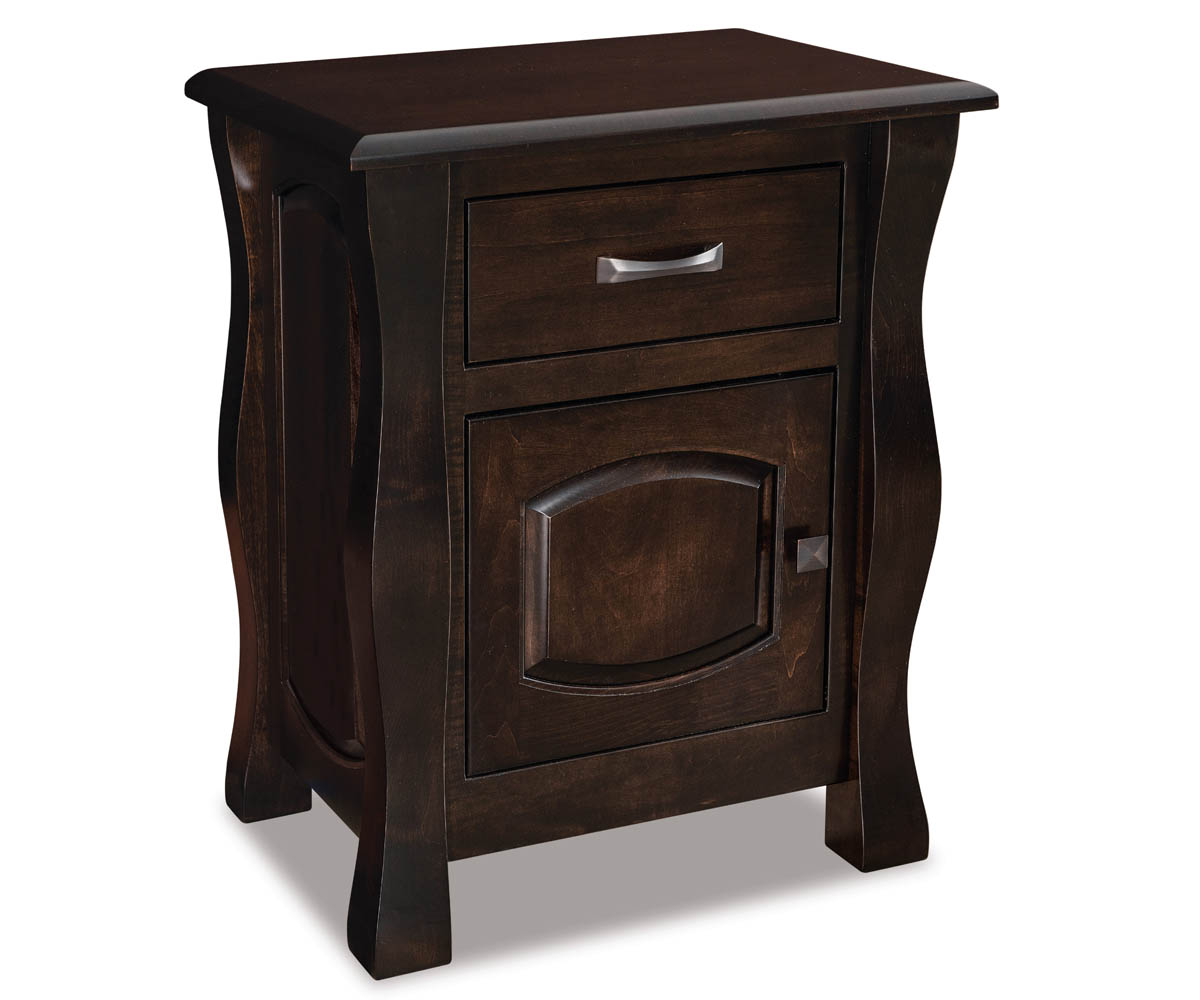Reno 1 Drawer 1 Door Nightstand