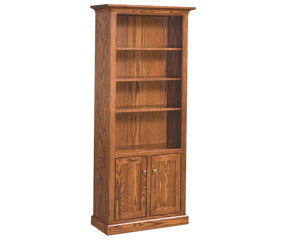 2 Door Mission Bookcase