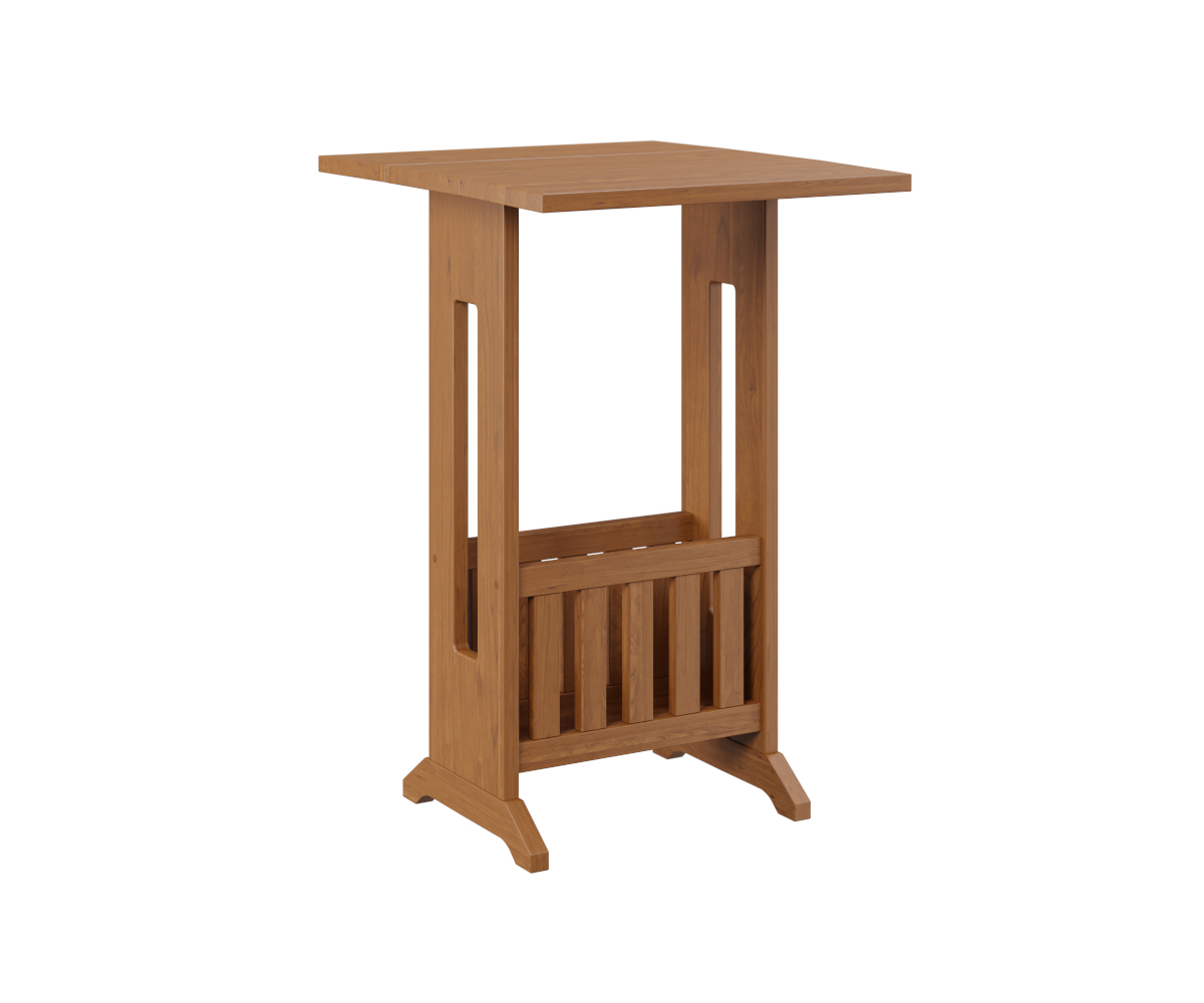 Mission Drop Leaf Magazine Table