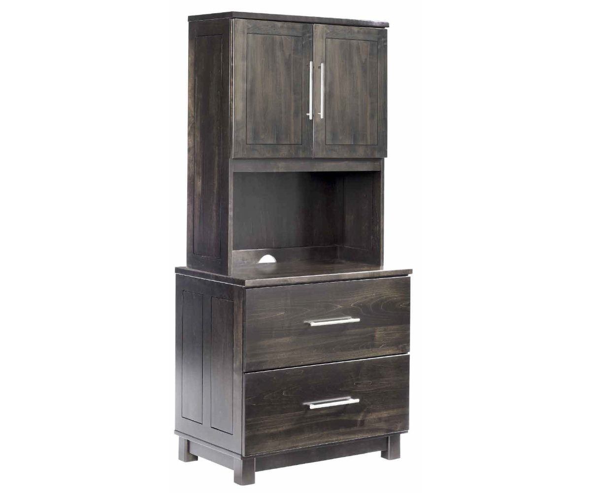 La-Salle Urban Lateral File Cabinet With Hutch