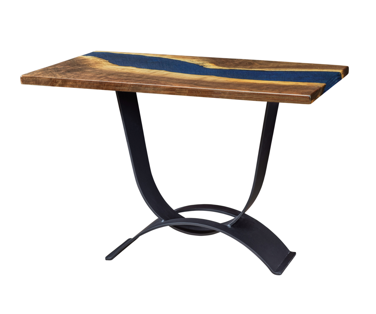 Dayton Base Epoxy Sofa Table