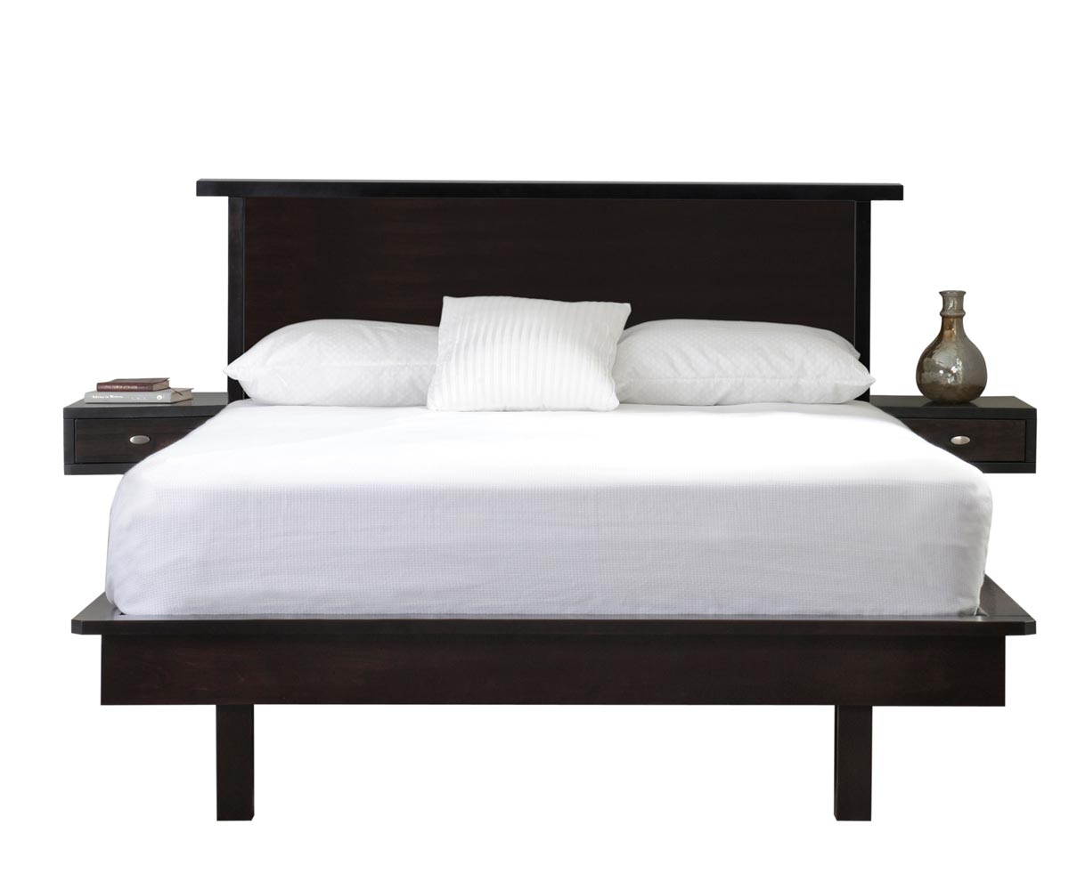 Zhang Bed With Floating Drawers