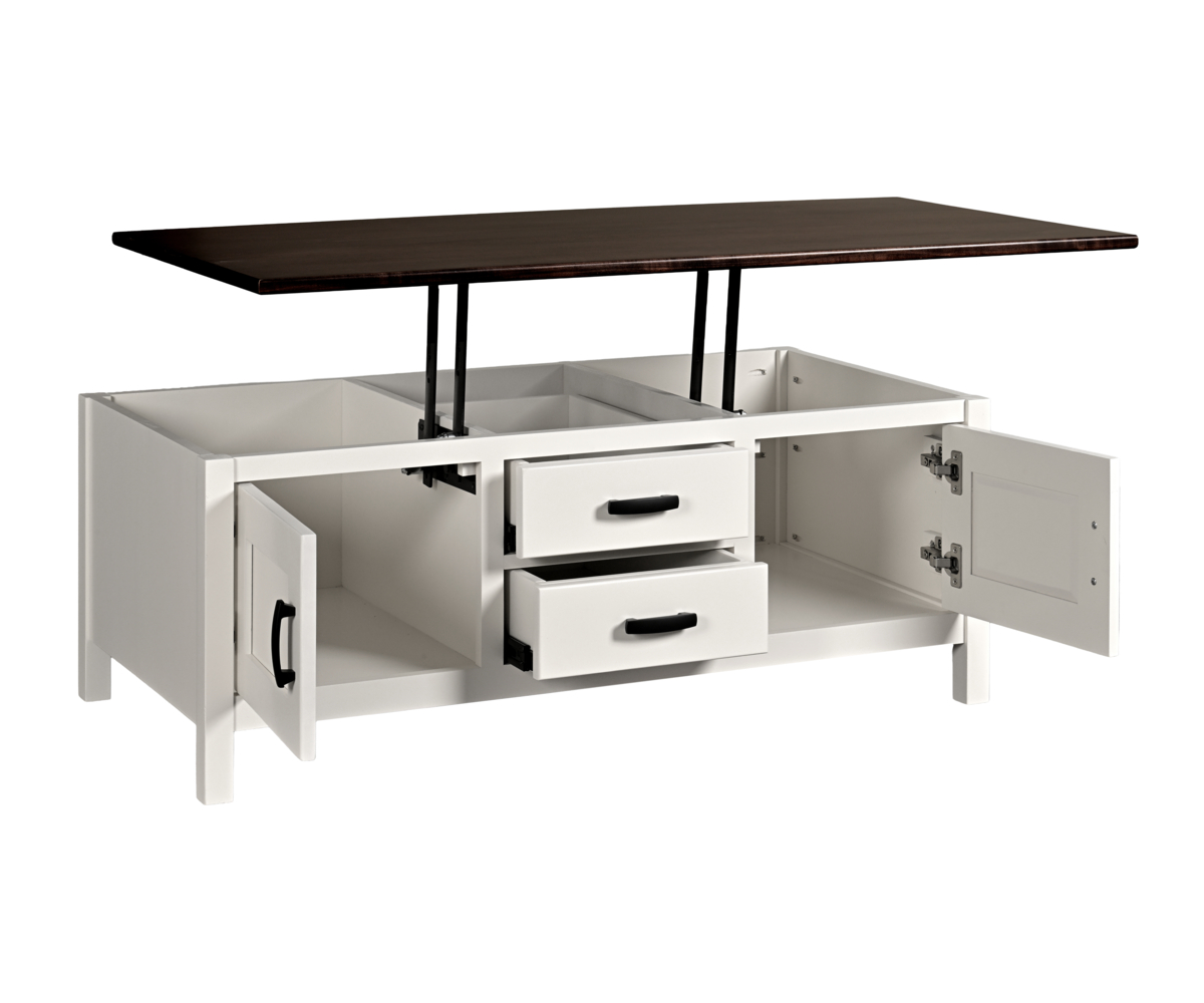 Buckhannon Enclosed Lift Top Coffee Table
