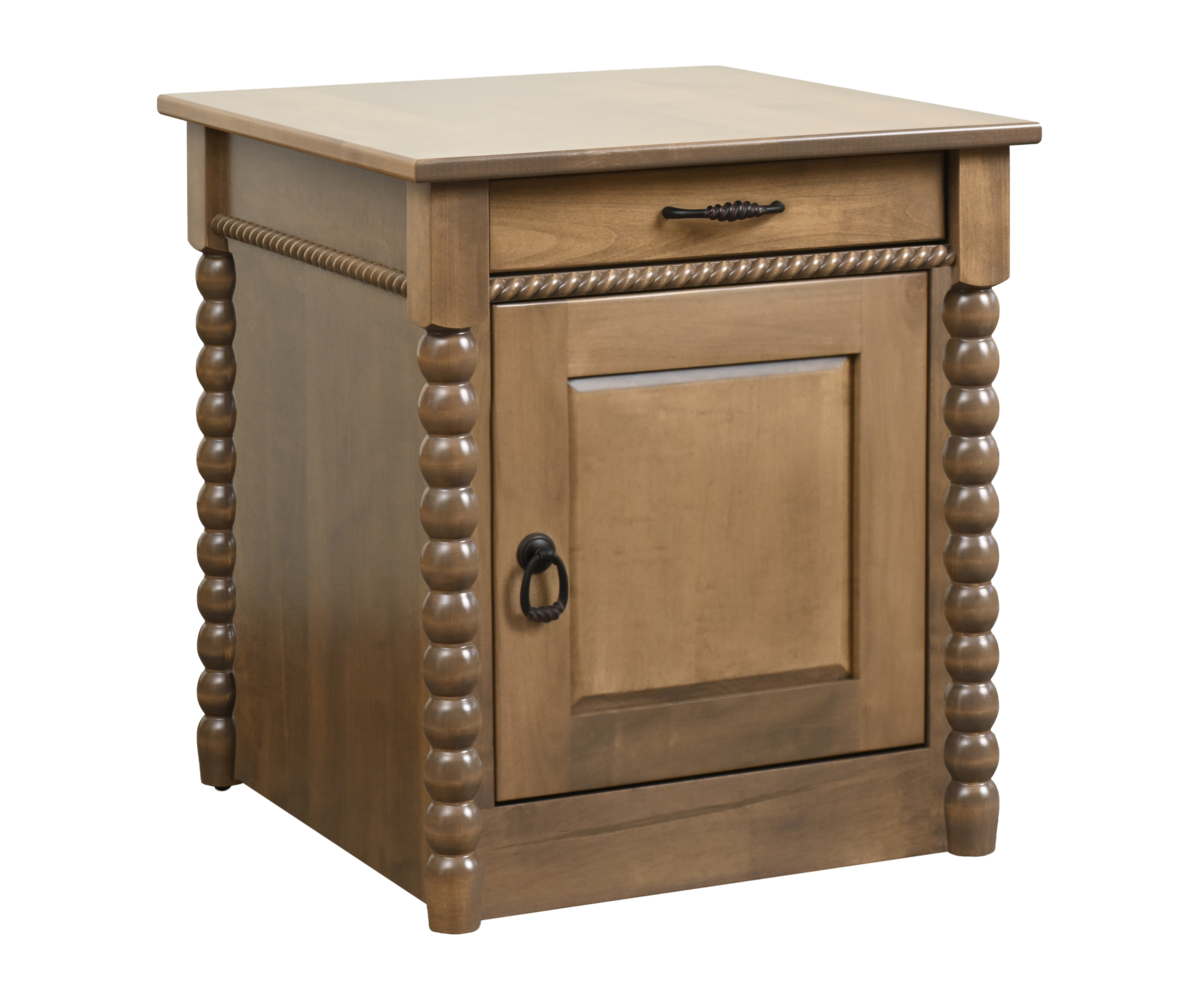 Lattas Enclosed End Table