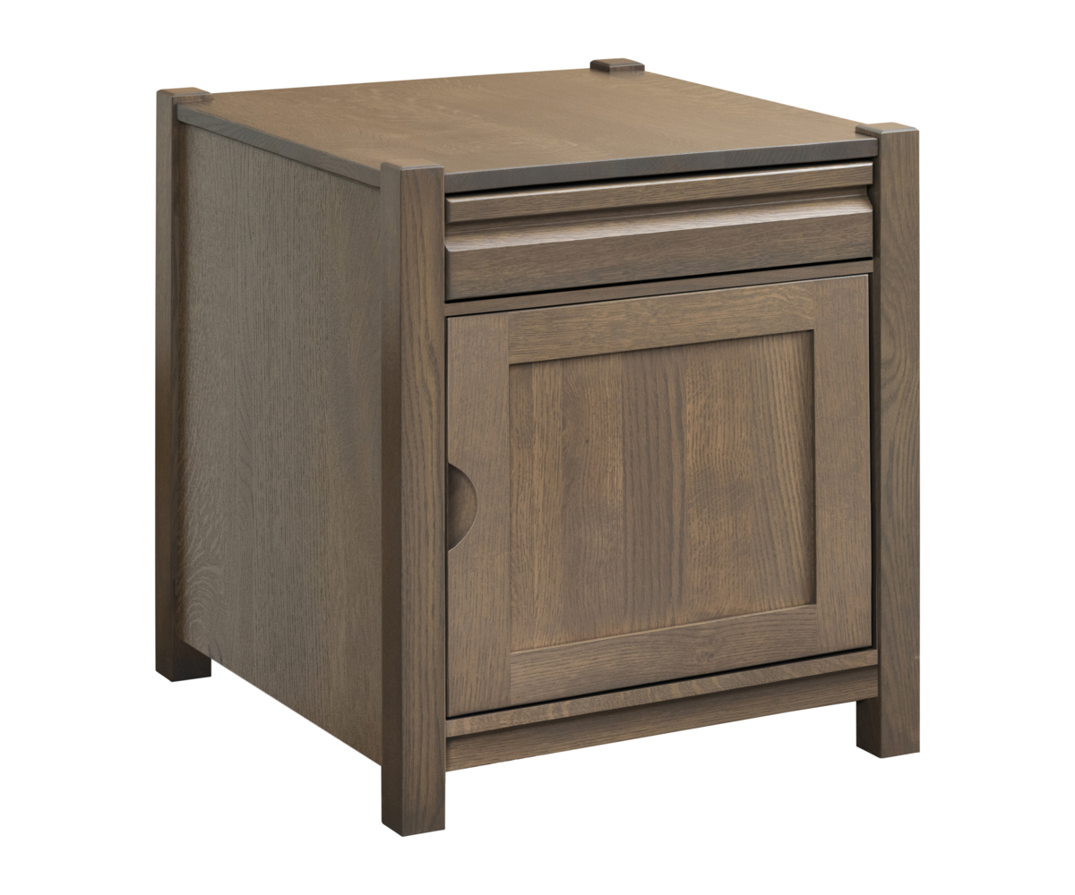 Fresno Enclosed End Table