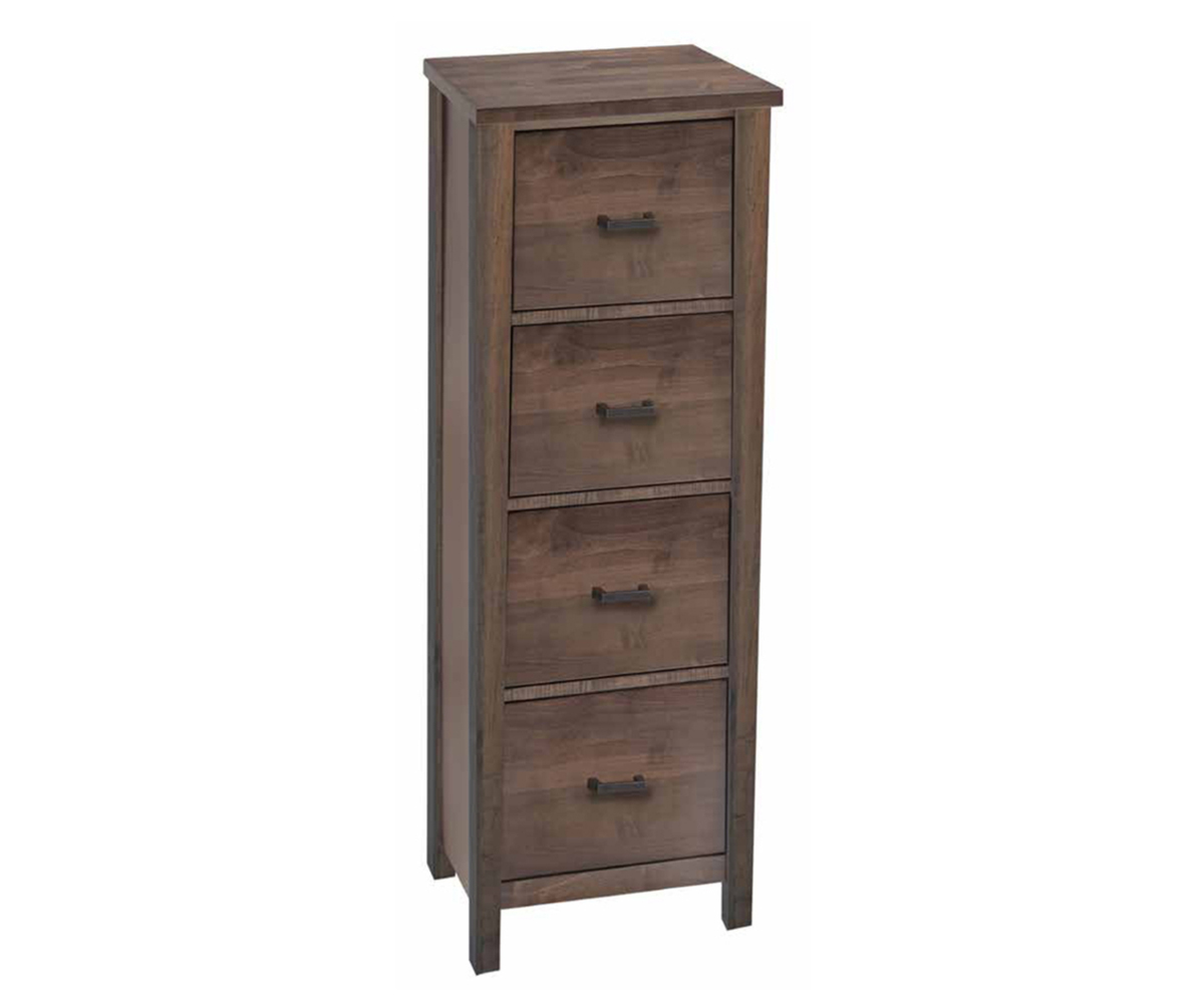 Woodland Shaker 4 Drawer File Cabinet