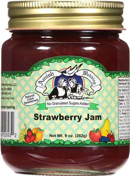 Strawberry Jam No Sugar Added 8oz
